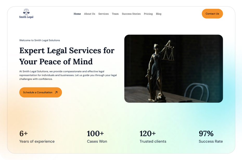 law firm website design