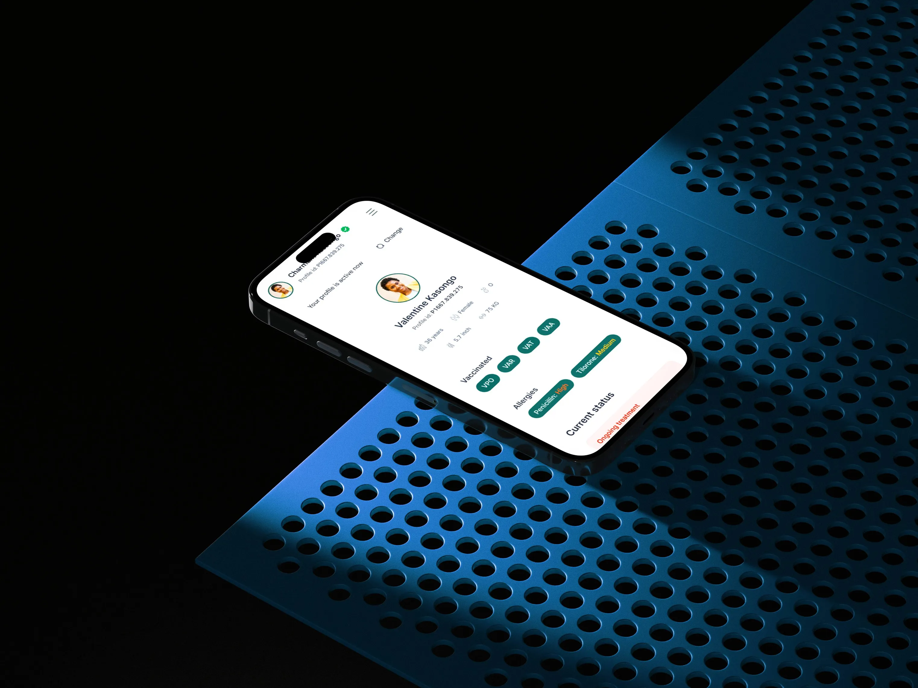 profile ui