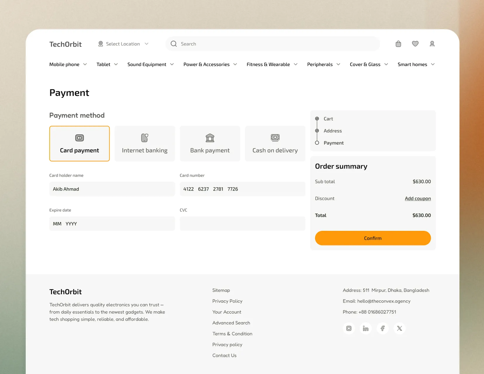 payment ui