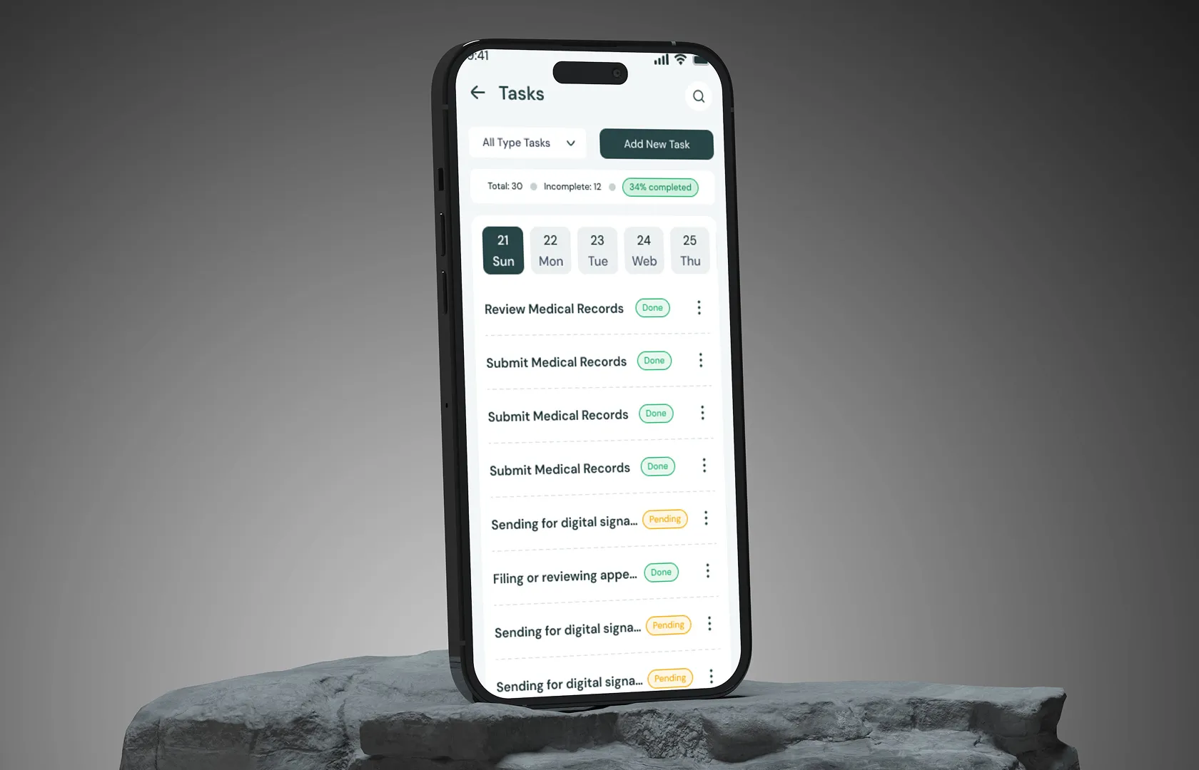 task calendar