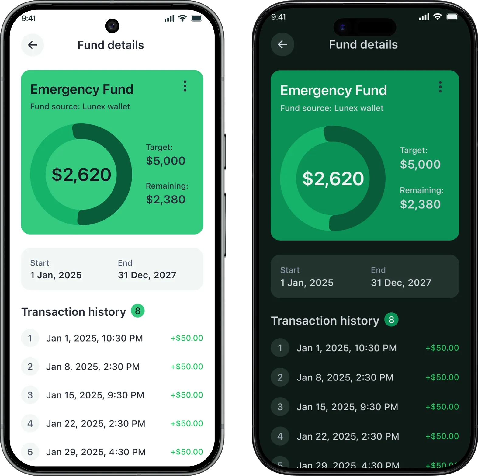 fintech app emergency fund