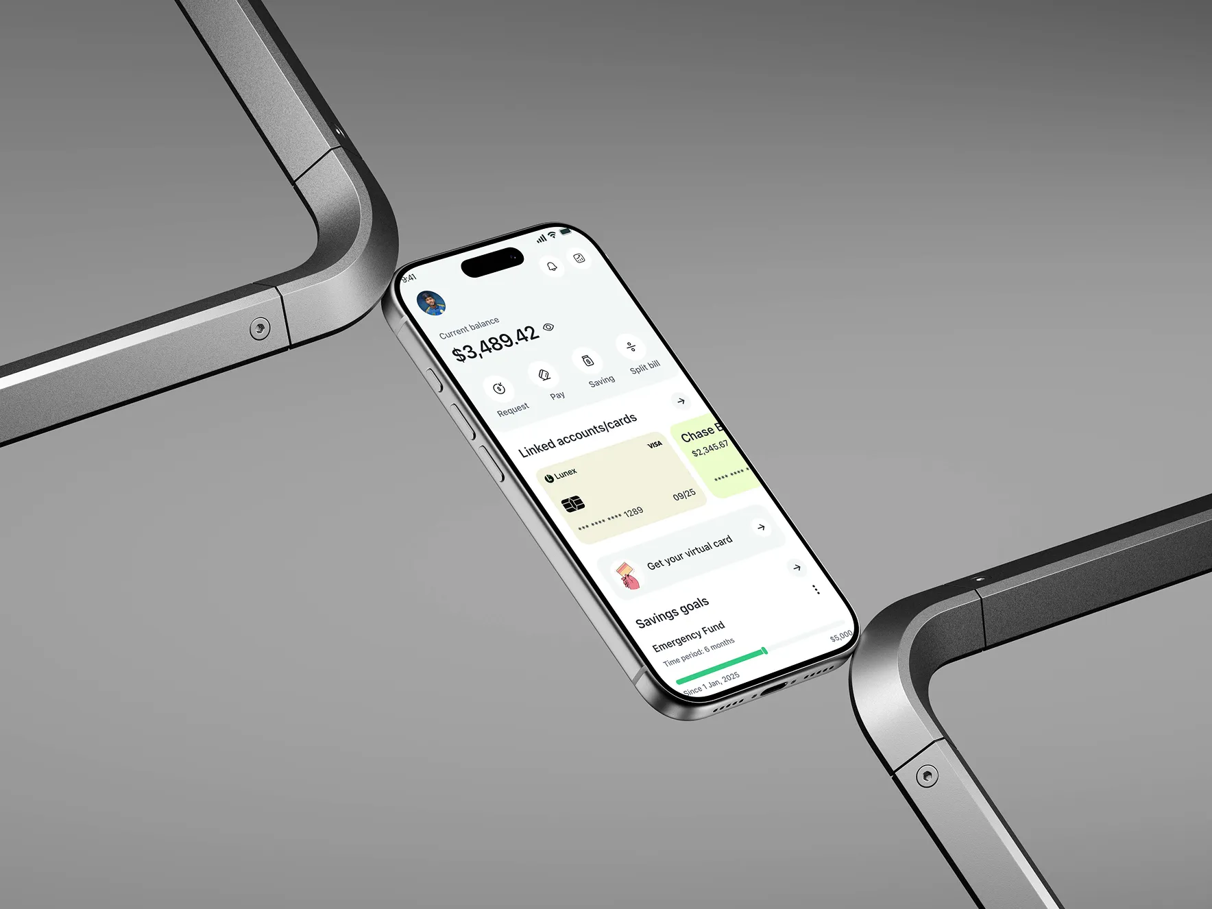 fintech mobile app ux design in figma