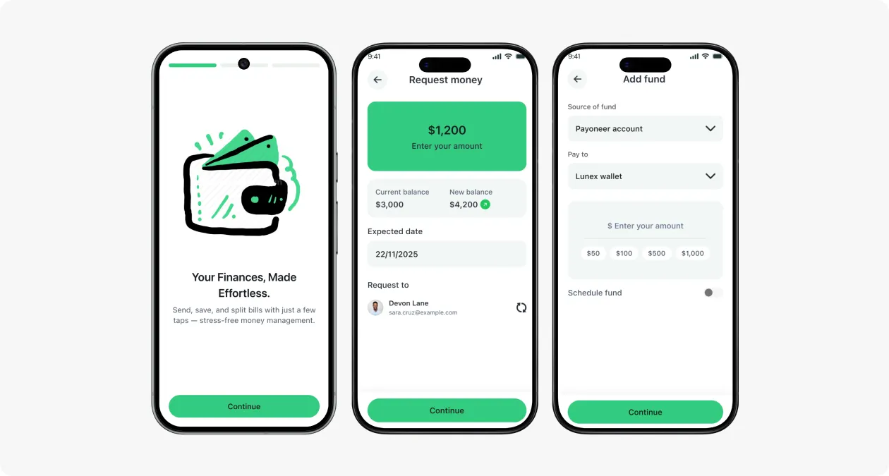 fintech mobile app ux design