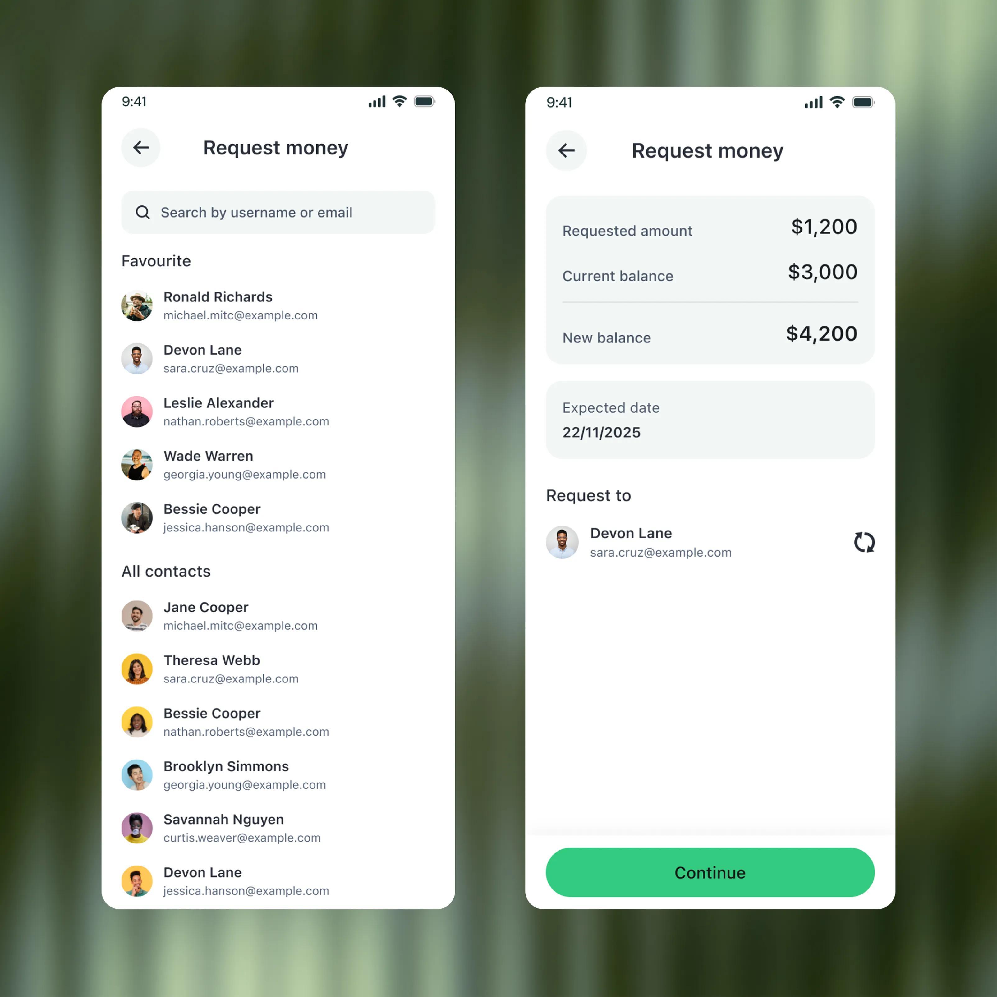 lunex - fintech mobile app ui kit 