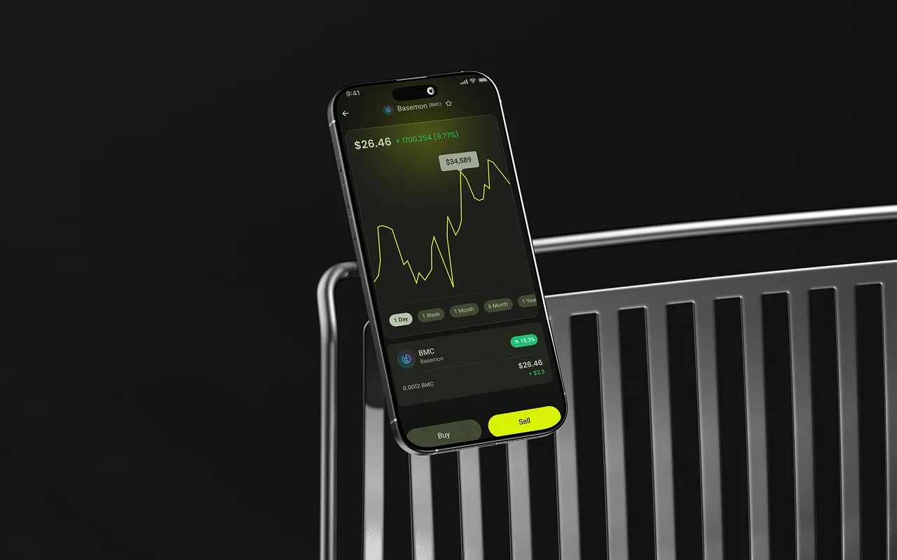 crypto wallet mobile app design