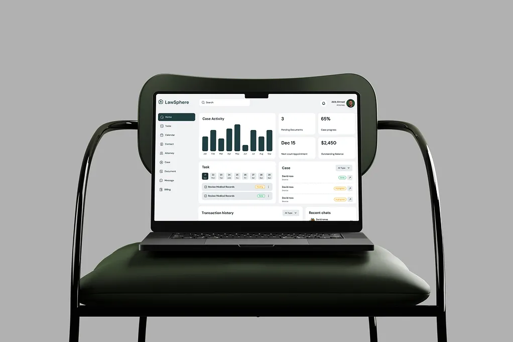 dashboard ui ux design service
