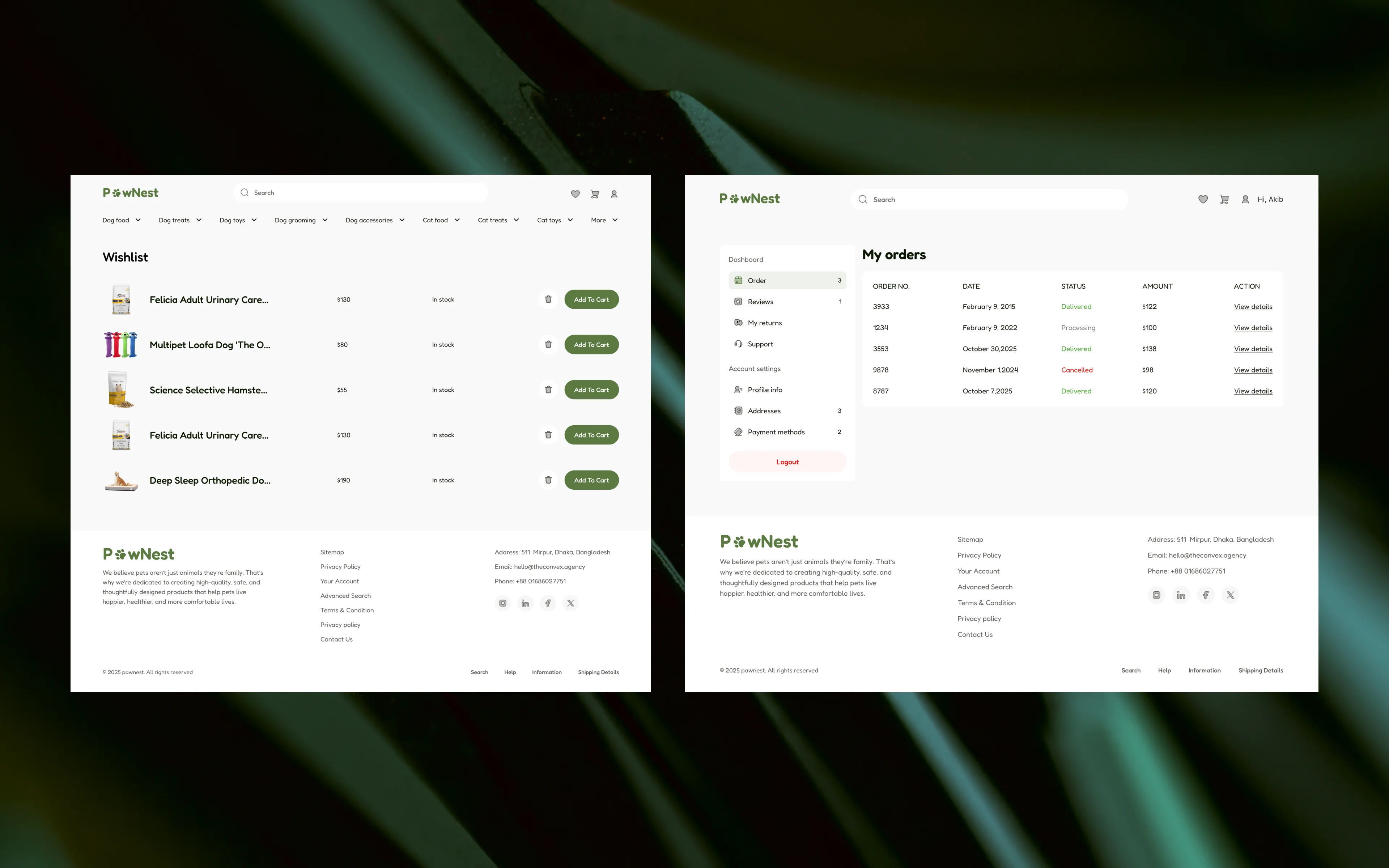 ecommerce website design ui ux