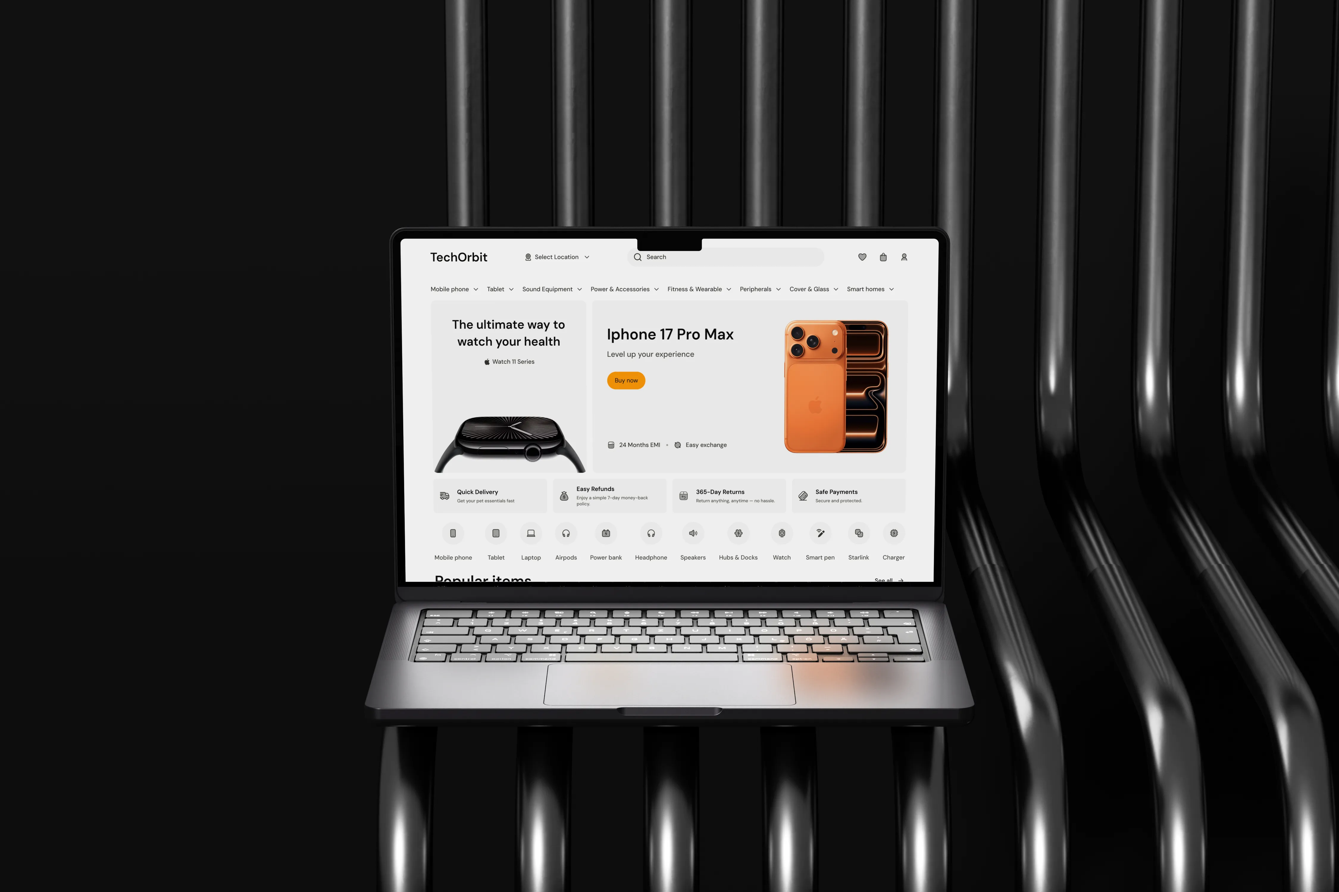 gadget ecommerce store design