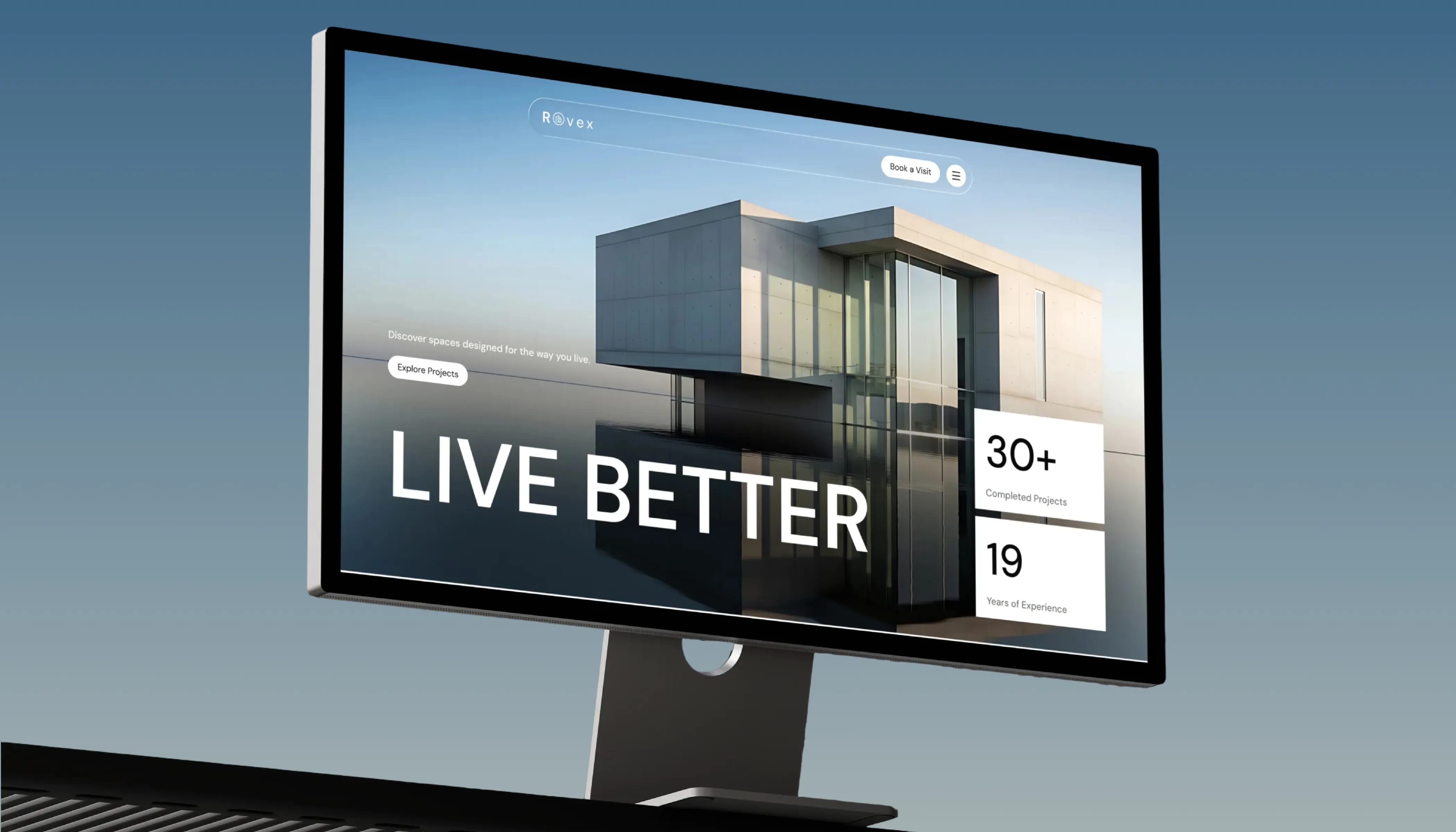 modern real estate webstie