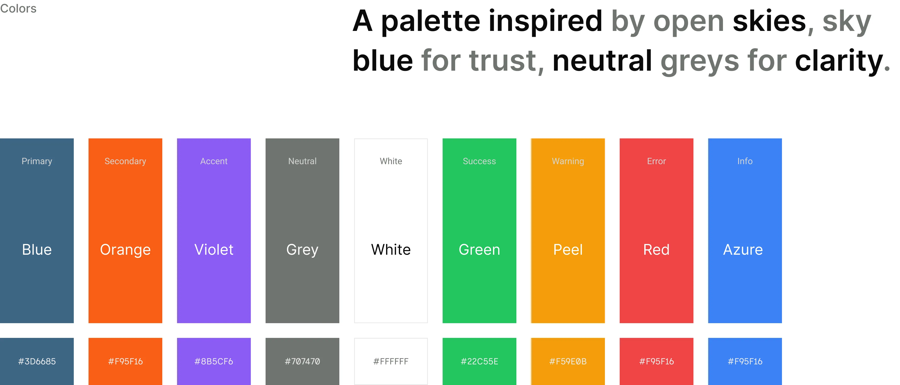 Colors